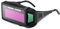 Sxiocta Einstellbare Schweißeraugenbrille, Solarbetriebene Panoramablick Schweißerbrille mit Automatische Verdunkelung, Lichtbogen-PC Linse, Blendschutz-Schweißerbrille für Schweißschutz