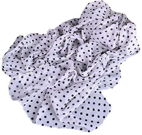 Dünner, leichter und weicher Damen Halstuch Seidentuch Seidenschal Damen-Schal, bedruckter Schal, leichter Schal Scarves Schal Damen Stola Lang Frühjahr Halstücher Damen Dreiecksschal elegant