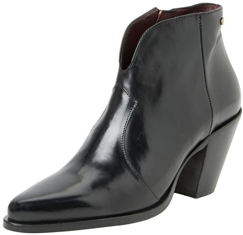 Fred de la Bretoniere Damen Blaire Low Bootie Ankle Boot, Black, 42 EU