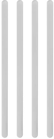 sourcing map 4Stk Silikon Rührstäbe 5.5 Wiederverwendbar Rührstangen für Mischen Epoxidharz Flüssige Farbe Kunst DIY Handwerk Grau