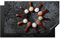 KitchenYeah© Protection Plaque Cuisson Deco Cuisine Cache Induction 90x52 cm Protege Pour Cuisiniere Protection Cuillère - Herbes - Epices - Cuisine - Industriel