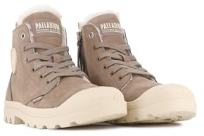 Palladium Damen Pampa Hi Zip WL Winter Ankle Boots Stiefelette 95982-212 braun