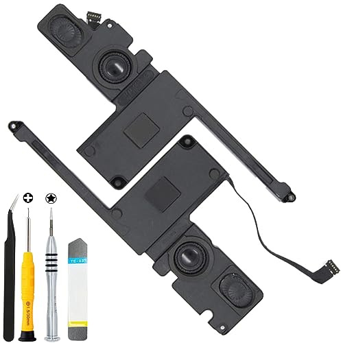 ZHUROUPU Ersatz Lautsprecher Interner Lautsprecher Set rechts und Links kompatibel mit MacBook Pro 15 Zoll Retina 15 Zoll A1398 Nr. 609-0336-A Serie (Mitte 2012. Anfang 2013) 2014 2015 Jahr