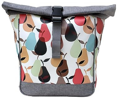 Ikuri Kleine Kombi Fahrradtasche/Rucksack 20-26’’ für Kinder Falträder Klappräder aus Plane – Modell Peras