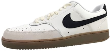 NIKE Court Vision LO NCPS, Sneaker Hombre, Sail/Black/Lt Orewood Brn/Whit, 40 EU