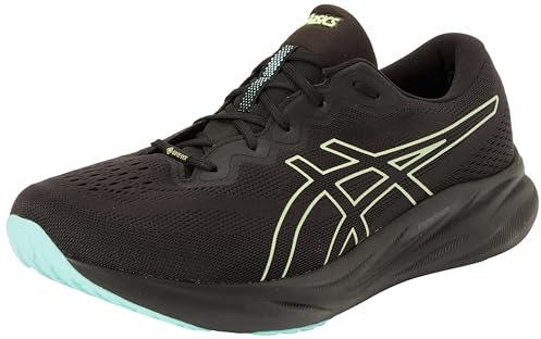 ASICS Herren Gel-Pulse 15 GTX Sneaker, Black/Illuminate Green, 41.5 EU