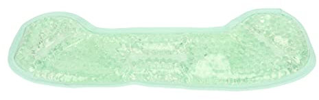 Migräne-Gel-Eisbeutel, Wiederverwendbarer Kopf-Gel-Eisbeutel, Kopfschmerzlinderung, Grünes PVC Gegen Kopfschmerzen