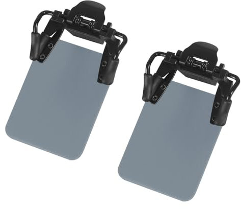 DONGKER Patch pour Lunette de Tir,2 Pièces de Patchs de Lunettes de Tir a Angle Réglable a 180 ° pour L'entraînement Au Tir a L'arc