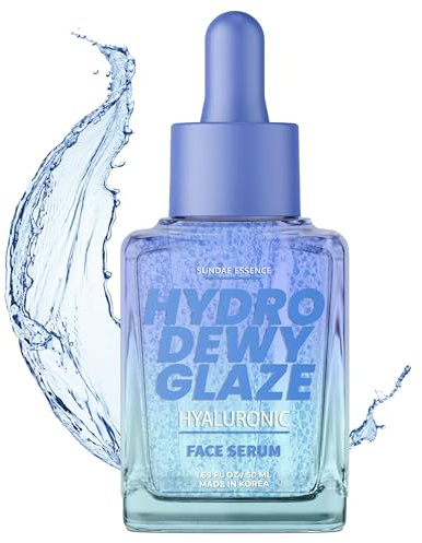 Sunday Essence Facial Serum - Dermatologically Tested Anti-Ageing Moisturizes Softens and Firms Skin - Korean Skin Care - Vegan Natural Beauty - 45ml