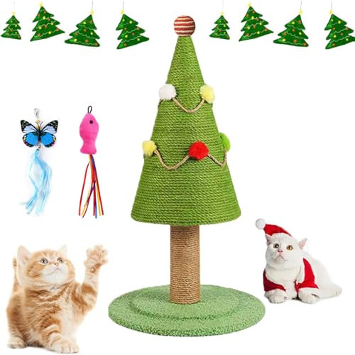 Kratzbaum Weihnachtsbaum Für Katzen - Indoor Groß, Katzentunnel (S)