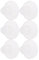 6PCS Elettrico Flangia Inserto Tiralatte Scudo Convertitore Flangia Inserto Tiralatte Parte & Accessori Convertitore 17mm