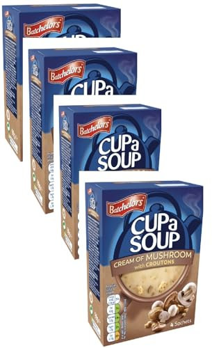 Cup A Soup Cream Of Mushroom Croutons 4 Pack 99G (4 Pack)