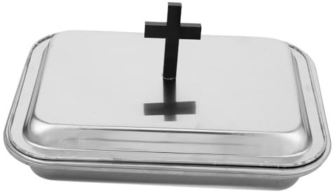 iplusmile 1 Set Di Stoviglie Per La Comunione Vassoio Piatto Da Portata Forniture Per Chiesa Piatto A Pressione Per Il Pane Piatto Per Le Offerte Piatti Per Feste Di Natale Piatti