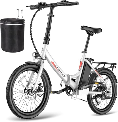 Fafrees F20 Light Elektrofahrrad Klapprad E-Bike 250W Motor 36V 20Ah Akku,20 Zoll E-Fahrrad Faltbares 35N.M Drehmoment E-Mountainbike 25km/h