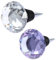 Cabilock 2 Pièces Bouchons de Bouteille de Vin Cristal Lot de Bouchons Décoratifs Transparent pour Conserver Vos Vins et Votre Décor de Cuisine Salle à Manger