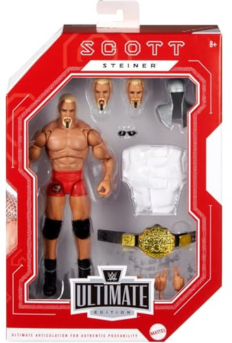 WWE Scott Steiner Exclusive Monday Night Wars Limited Edition Mattel Ultimate Edition Collection Series Wrestling Action Figure Toy 2025