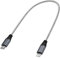 CableCreation USB C Lightning Kabel Kurz 30cm, [MFi-Zertifiziert] iPhone ladekabel, Schnellladekabel für iPhone 14/14 Pro Max/13/13 Pro/11/11 Pro/X/XS/XS Max/XR/ 8 Plus/iPad/Airpods Pro, usw.