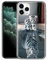 Yoedge Coque pour iPhone 12 Pro Max Transparente avec Motif Etui en Silicone Gel TPU 3D Kawaii Dessin Housse de Protection Ultra Fine Antichoc Cover Case pour Apple iPhone 12Pro Max 6,7, Chat Tigre