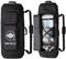 GoRide Elite Elektrischer Longboard-Skateboard-Rucksack mit Laptop-Halterung (schwarz)