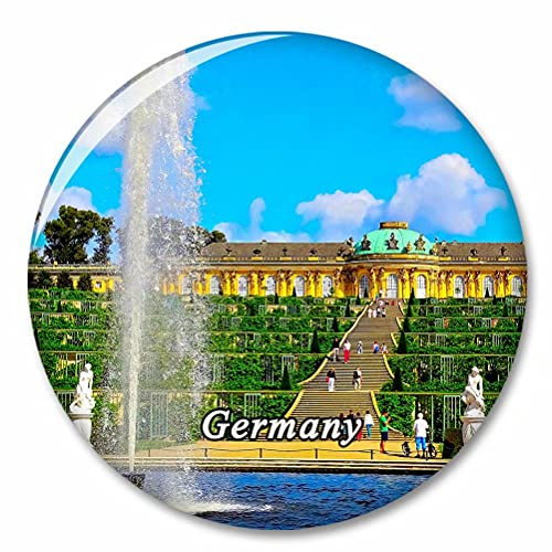 Deutschland Schloss Potsdam Kühlschrank Magnete Dekorative Magnet Flaschenöffner Tourist City Travel Souvenir Collection Geschenk Starker Kühlschrank Aufkleber