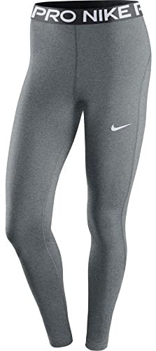 Nike Damen W Np 365 Tight Leggings, Smoke Grey/Heather/Black/White, L EU