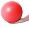 Fresion Gymnastikball Yoga Pilates Ball Kleine Übung Ball, 25cm Dicker Anti-Burst Gymnastikball Overball, Weich Pilates Ball, Fitness Ball für Yoga,Heim, Büro,Sitzball, Rot