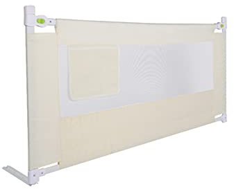 Bettgitter für Kleinkinder absturzsicherung 200 * 68 cm, Bettgitter Kinderbettgitter sicherer Rausfallschutz Bett Laufstall Baby Bettgitter Bett Atmungsaktiv und Sichtbar Gitter Sicherheitsschutz