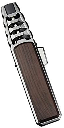 Antiviento Gas para Mecheros Chorro Cigarros Encendedor Gas Mechero Largo Barbacoa Encendedor de Cocina Camping BBQ,Gray