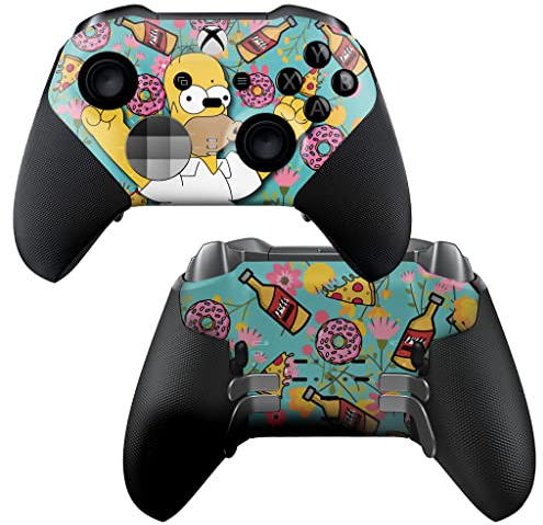 DreamController Simppson X-box Elite Controller Series 2 Limited Edition Custom Elite Series 2 Controller per X-box One/Series X/S. Realizzato con tecnologia avanzata di verniciatura a idroimmersione