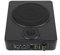 8 Inch Active Ultra Thin Bottom Seat Subwoofer Car Audio Compact Aluminium Car with Cable Set Bass Reflex Active Sub Under Seat Active Bass Box Cable Amplifier Power Bass Slim Speaker Amplifier