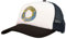SANTA CRUZ : Bullet 66 Meshback Cap, Weiß Blau, One size