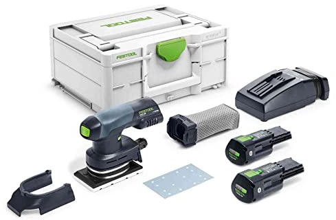 Festool 577688 Cordless Orbital Sander RTSC 400 18V 3.0 Ah I-Plus