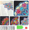 4 Pcs 5D Diamant Painting Lesezeichen, DIY Leder Eck-Lesezeichen, Basteln für Erwachsene Kinder, Mandala Diamond Painting für Reading Geschenk für Buchliebhaber