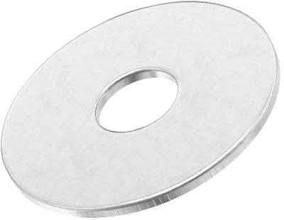 Accu - Arandelas M6 x 20 mm, acero inoxidable (A2) (paquete de 50)