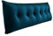 Johnear Rückenkissen für Sofa Rückenlehne Bett Lesekissen, Bücherkissen Großes Lendenkissen Kopfteil Bett Kopfkissen Wandkissen Beinkissen (Dunkelblau，200x8x50cm)