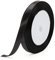 JijAcraft Satinband Schwarz 10mm Schleifenband für Dekoration, Hochzeit, Weihnachten, Halloween - 22m Dekoband, Geschenkband für Taufe, Geschenkverpackung