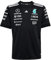 adidas Unisex Kinder Mercedes - AMG Petronas Formula ONE Team Driver Jersey Black Youth, Black/White, 13-14 Years
