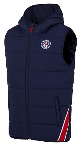 PSG Doudoune sans Manche Collection Officielle Paris Saint Germain - 14 Ans