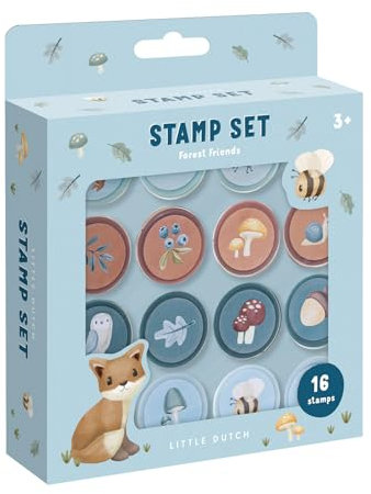 Little Dutch 126022 Stempelset - Forest Friends