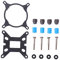 Mikikit Lga17xx Cpu Liquid Cooling Kit Motherboard Mounting Bracket Radiator Plate Holder