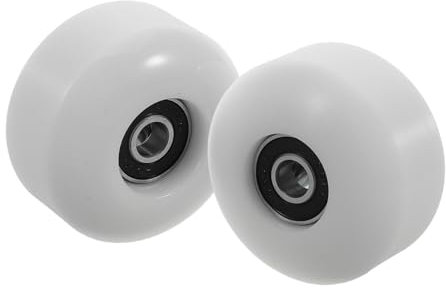 ibasenice Pu Skateboard Rollen 95a Hochhärte Stoßdämpfend Mit Lager Ersatzräder Für Street Skating Und Tricks Für Skateboards Und Cruiser