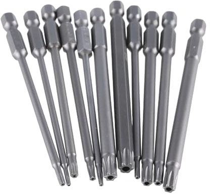 Brocas Destornillador Cabeza Flor Flor Libra Extensión Taladro Magnético 1/4 Pulgada Hexagon Shank Security Tamper -Terribridor Acero Broca Acero
