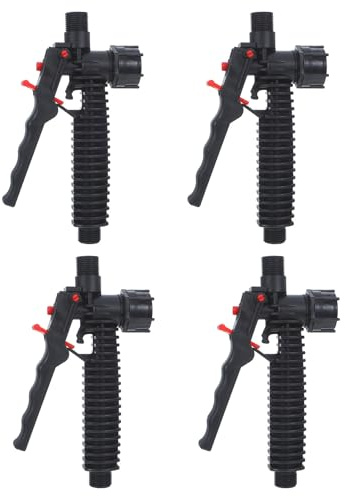FESTFENDS 4pcs Garden Sprayer Handle - 18mm Thread Plastic Ergonomic Grip for Handheld & Backpack Sprayer - High-Pressure Trigger for Easy Watering & Irrigation