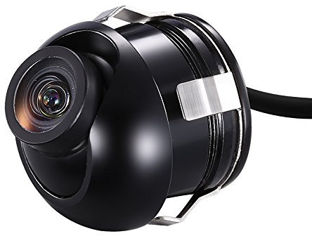 Cámara de opinión Trasera del Coche de PolarLander 360 Grados Ajustables CCD HD visión Nocturna Auto Impermeable reversa cámara de Reserva para el Monitor del estacionamiento DVD