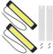 Safego 2PCS DRL COB LED Super Luminoso Luce di Marcia Diurna Bianco per Auto SUV/ATV Impermeabile 56Chips LED 8W 6000K