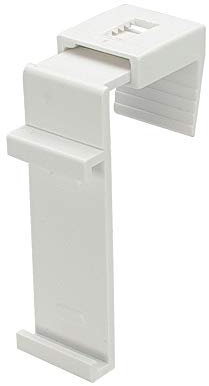 ourdeco® Doppel-Rollo, Duo-Rollo/Original Zubehör Ersatz-Klemmträger/Klemmen=Montage ohne Bohren=Smartfix=Klemmfix=Easy-to-fix