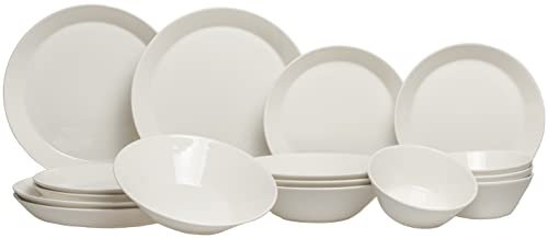 Iittala Teema Starterset 16-teilig,aus Porzellan, in der Farbe Weiß, spülmaschinengeeignet, 1006448