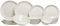 Iittala Teema Starterset 16-teilig,aus Porzellan, in der Farbe Weiß, spülmaschinengeeignet, 1006448