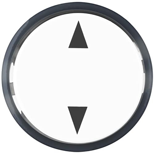 REV Rayon, Cache Interrupteur de volet Roulant/Store Blanc