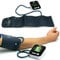 TMZ® Digital Automatic Blood Pressure Monitor Meter Upper Arm Intellisense 180 Memory (Black BP Machine)